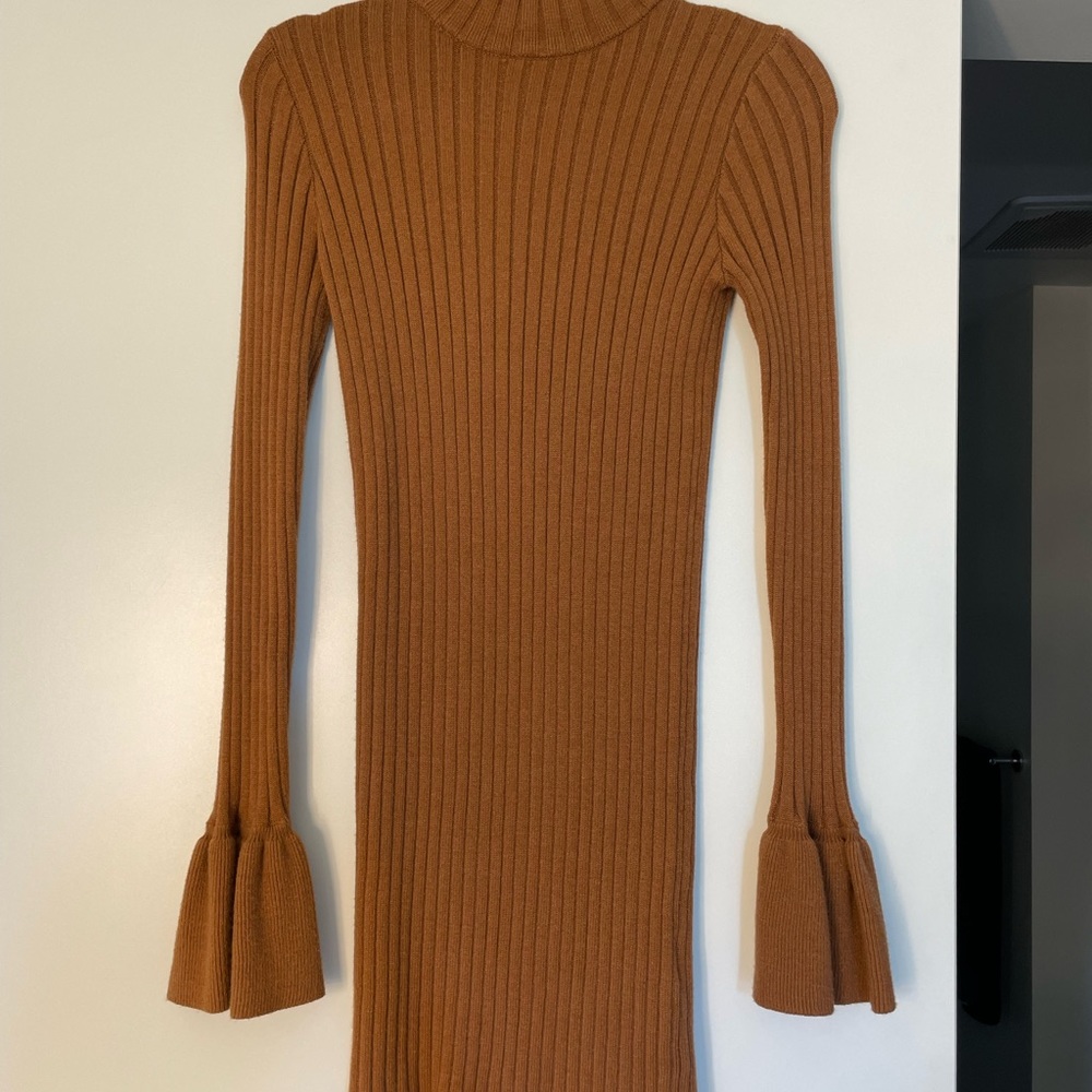 Forever 21 brown sweater dress size s